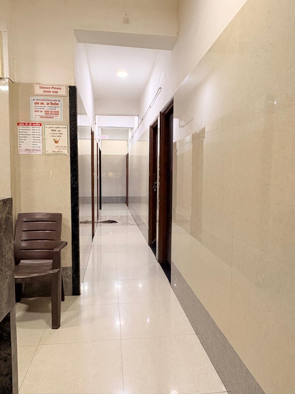 Sanitized Patient Corridors